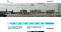 Desktop Screenshot of portaldeezeiza.com.ar